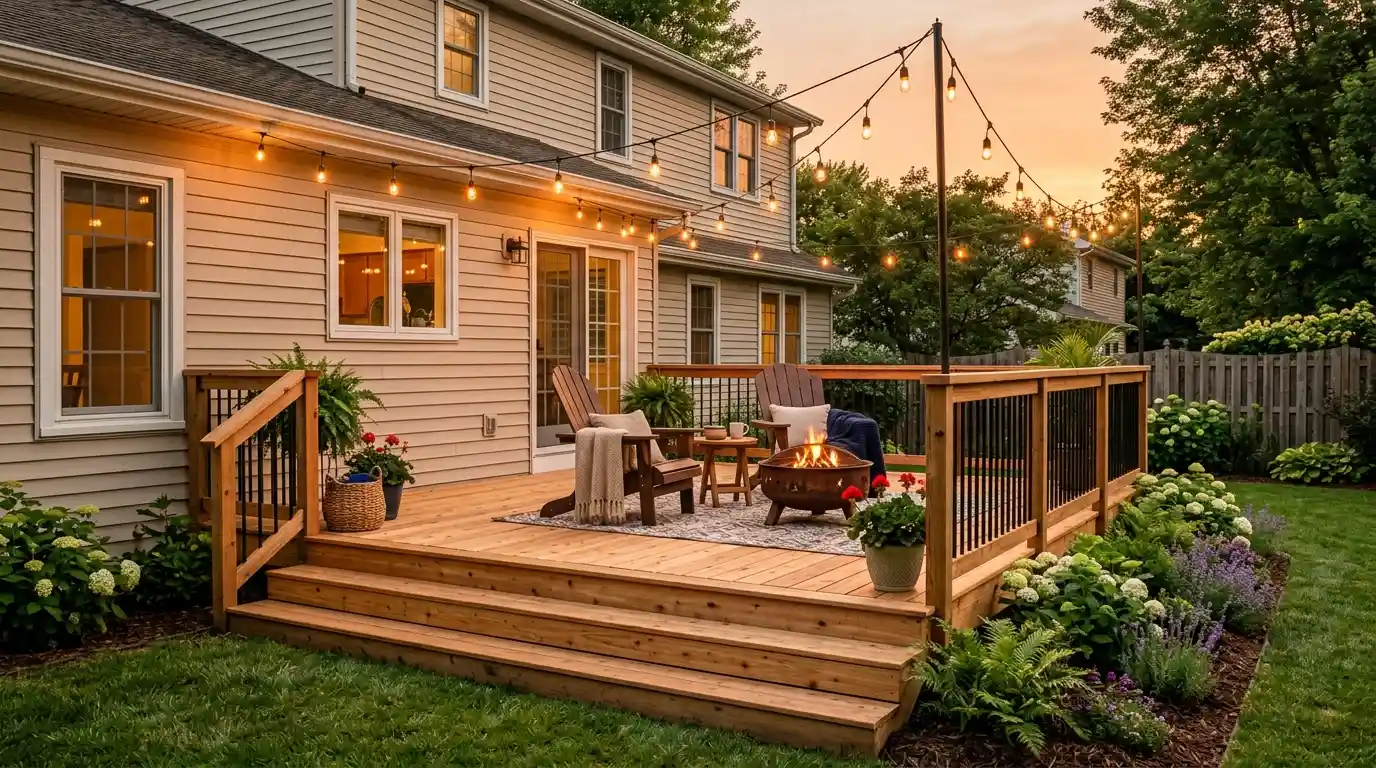 backyard upgrade